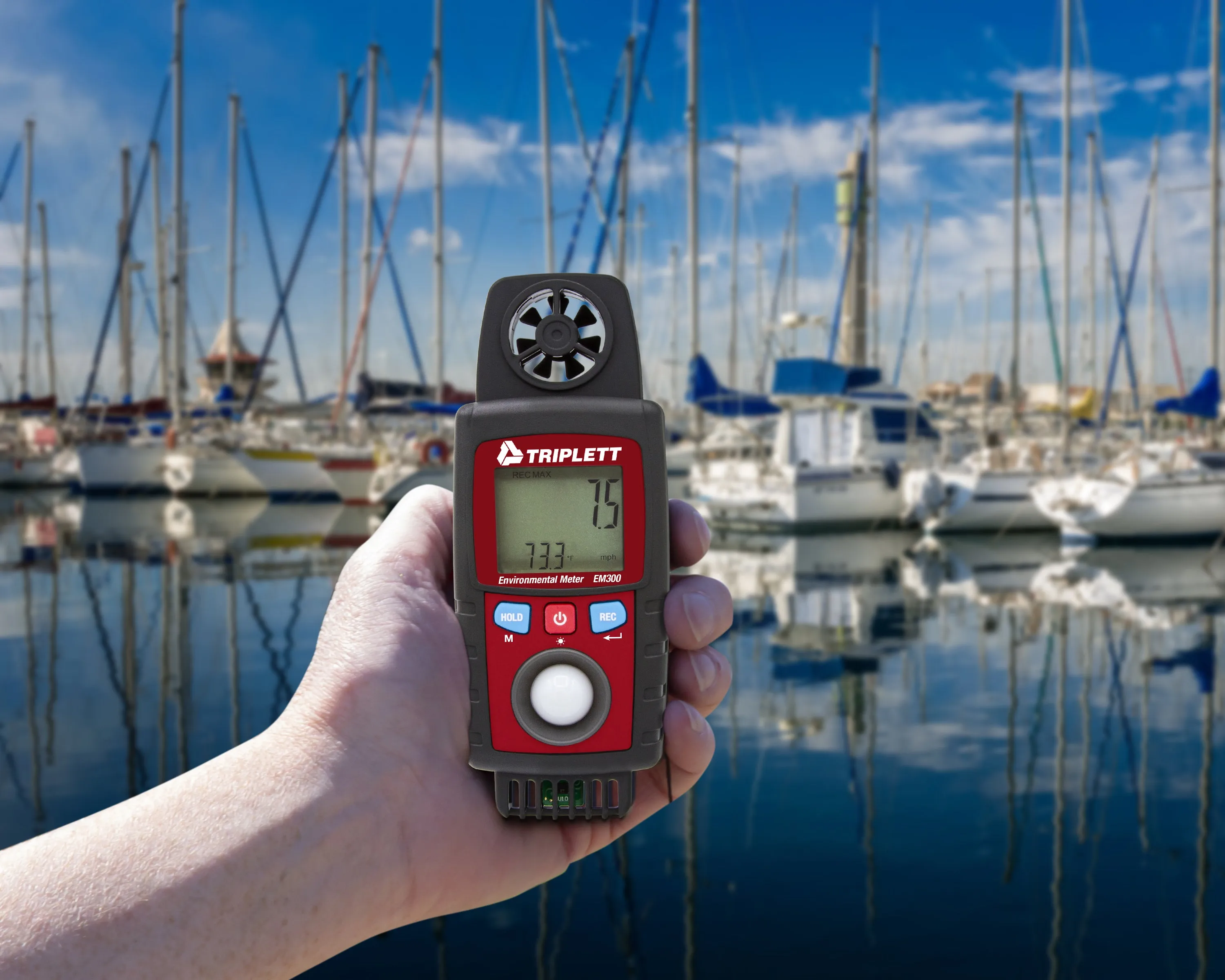 10-in-1 Environmental Meter with Air Flow - (EM300)