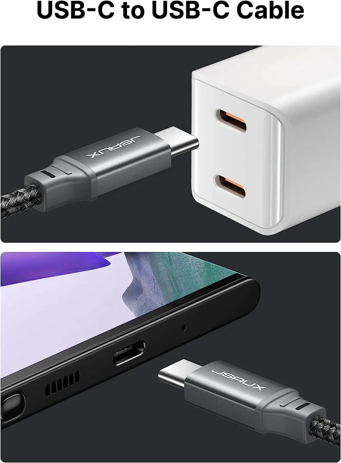 100W USB-C to USB-C Charging Cable