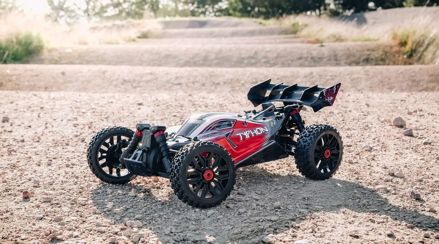 1/8 TYPHON 3S BLX 4WD Brushless Buggy RTR, Black