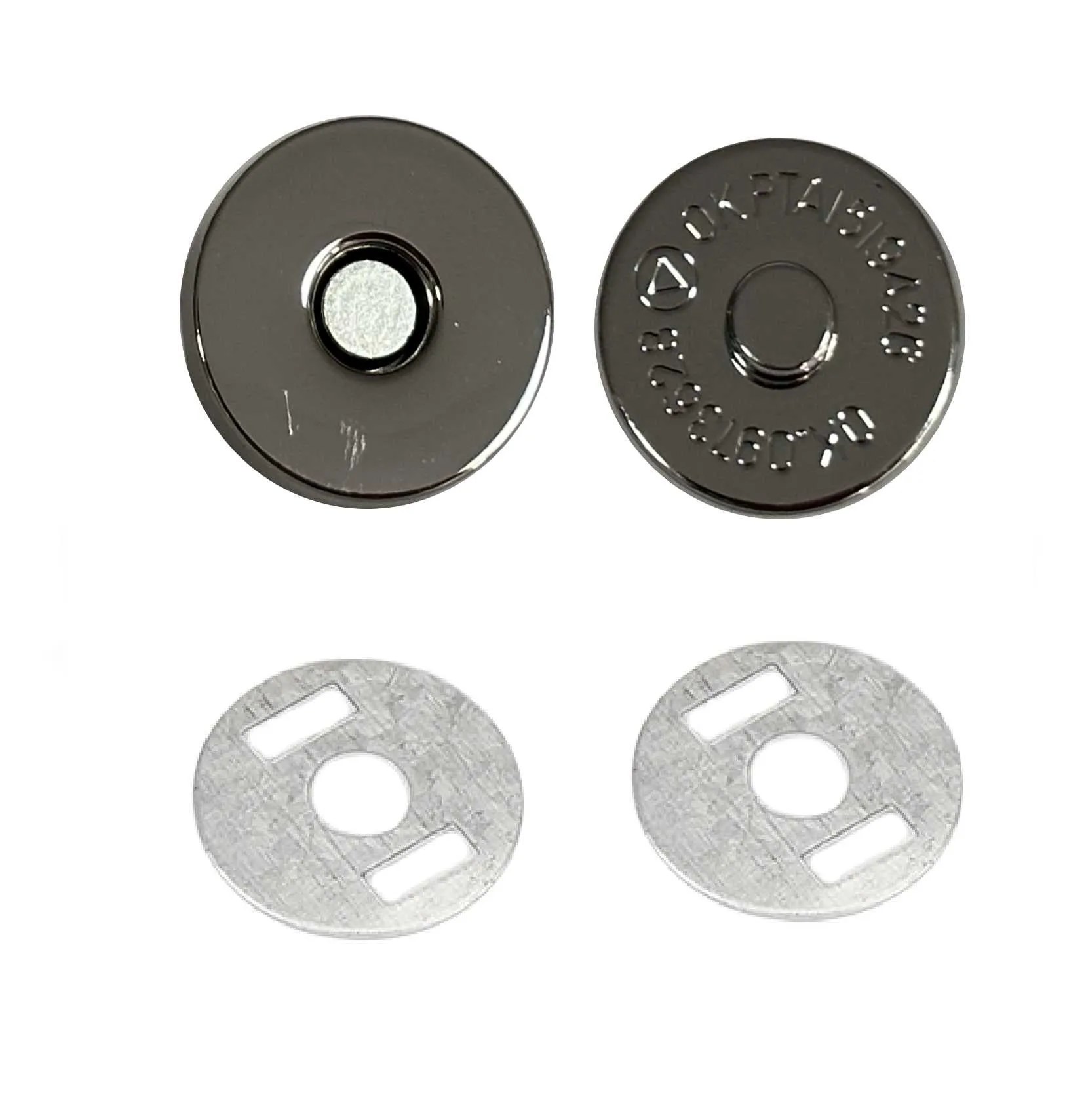 18x4.5mm Magnetic Snaps (50-sets)