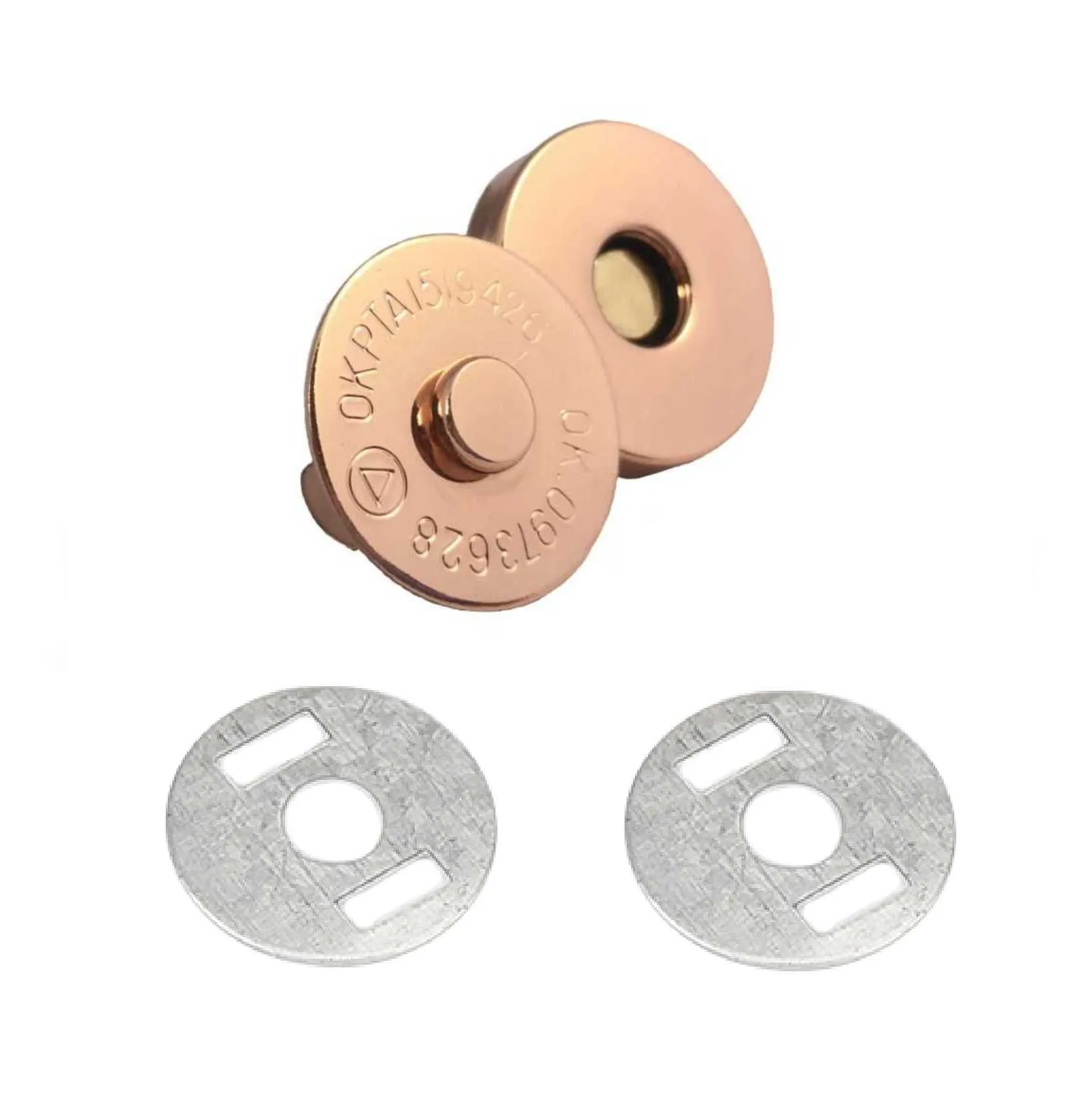 18x4.5mm Magnetic Snaps (50-sets)