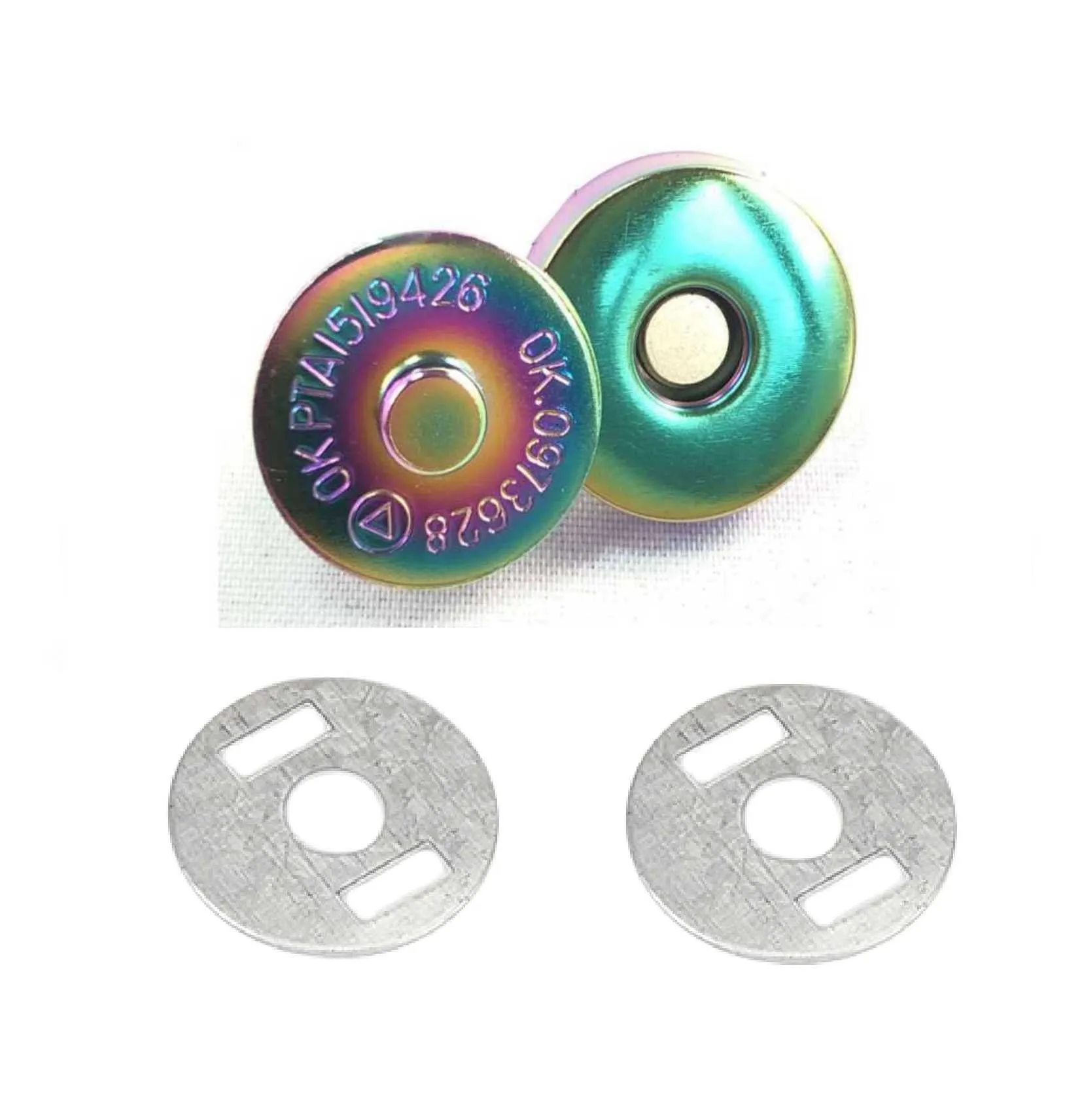 18x4.5mm Magnetic Snaps (50-sets)