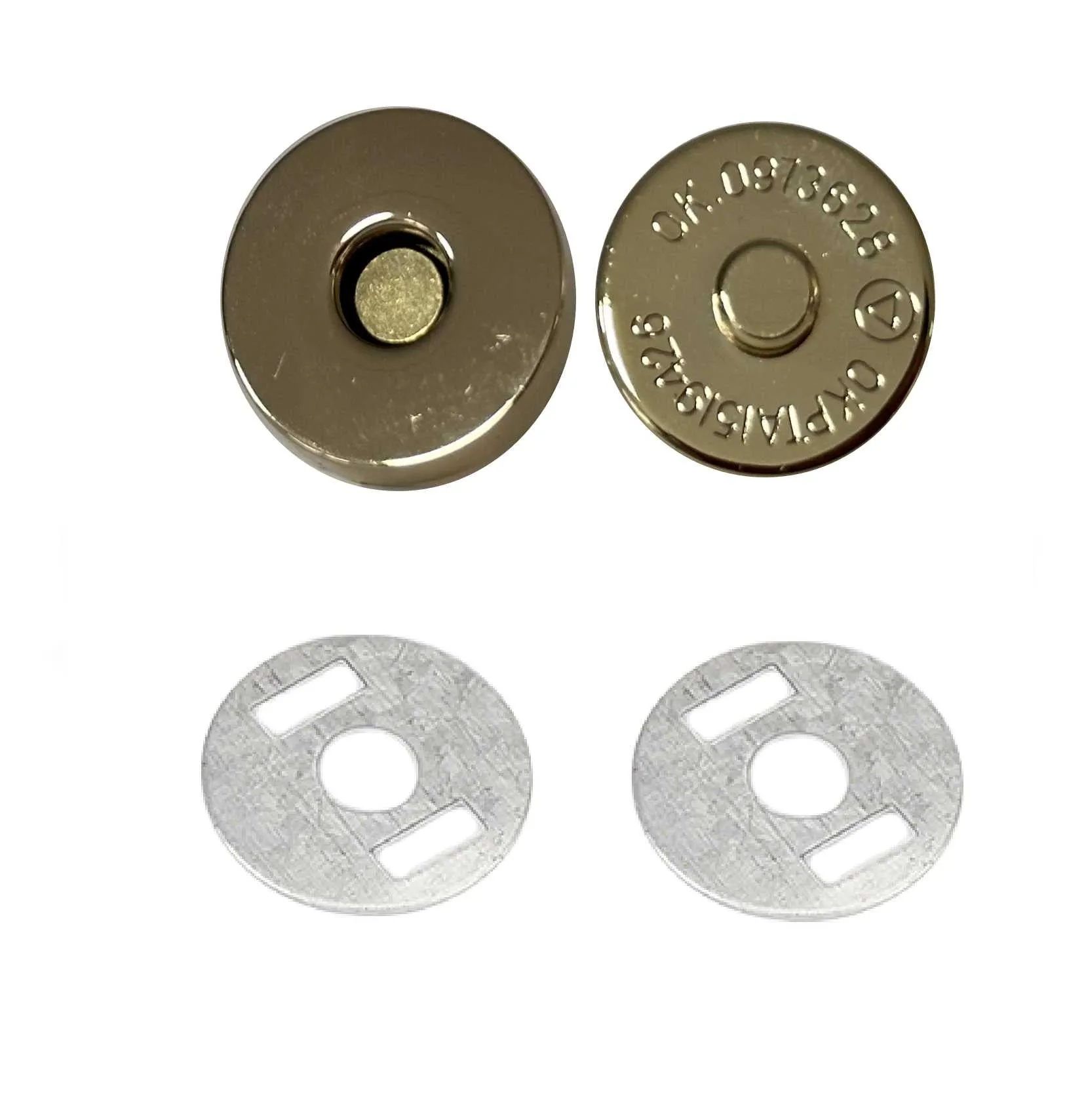 18x4.5mm Magnetic Snaps (50-sets)