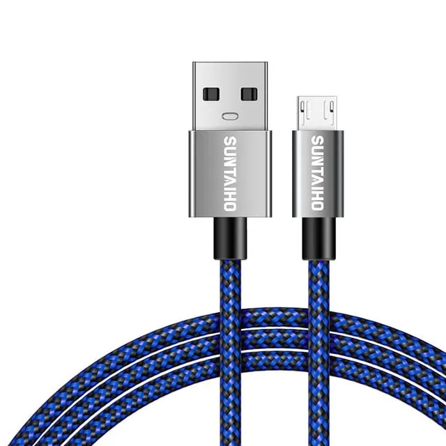 1m 2m 3m Micro USB Cable For Xiaomi Redmi Note 5 Pro 4 Micro USB Charger Cable for Samsung S7 edg