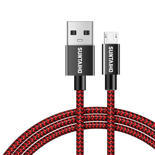 1m 2m 3m Micro USB Cable For Xiaomi Redmi Note 5 Pro 4 Micro USB Charger Cable for Samsung S7 edg