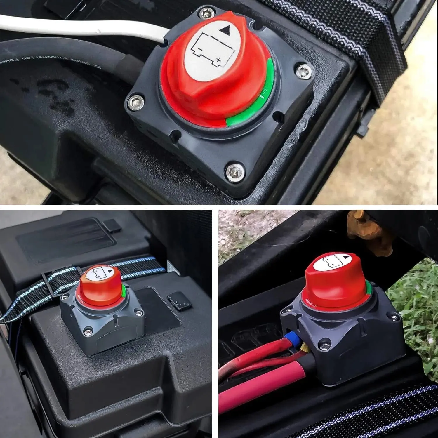 2Pcs 12V-48V DC Battery Disconnect Switch