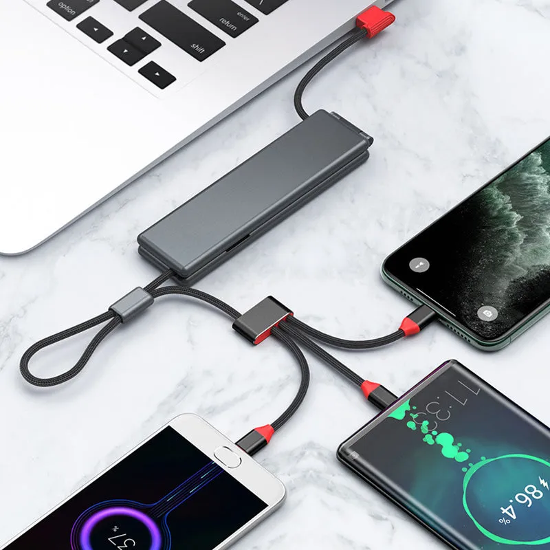 3-in-1 Foldable Charging Cable