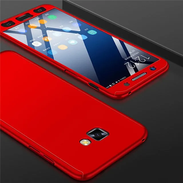 360 Full Cover Phone Case For Samsung Galaxy J5 J7 A3 A5 2016 A6 A8 2018 Case For Samsung A5 A7 2017 Protective Shell Case Cover