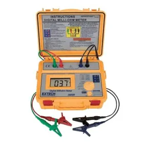 380580-NIST Extech Milli Ohmmeter New