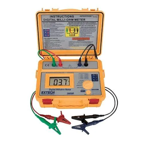 380580-NIST Extech Milli Ohmmeter New