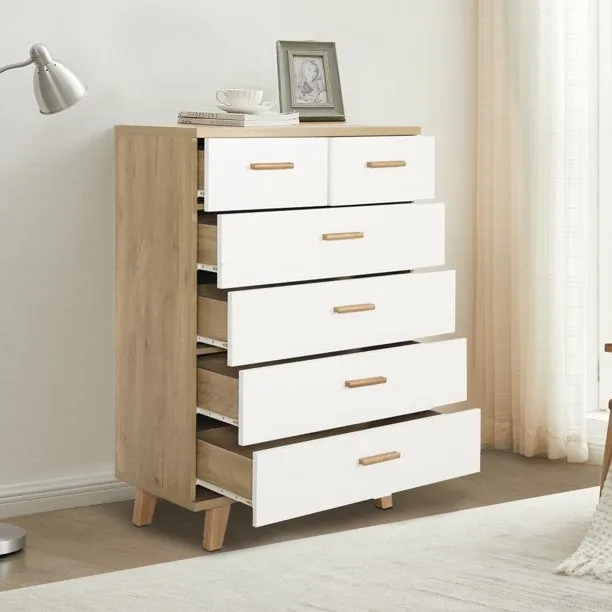 6 Drawer Dresser with Handle