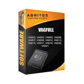 ABRITES - VAGFULL - Full VAG PACK - VN002, VN007, VN009, VN017, VN020, VN021, VN022, VN023