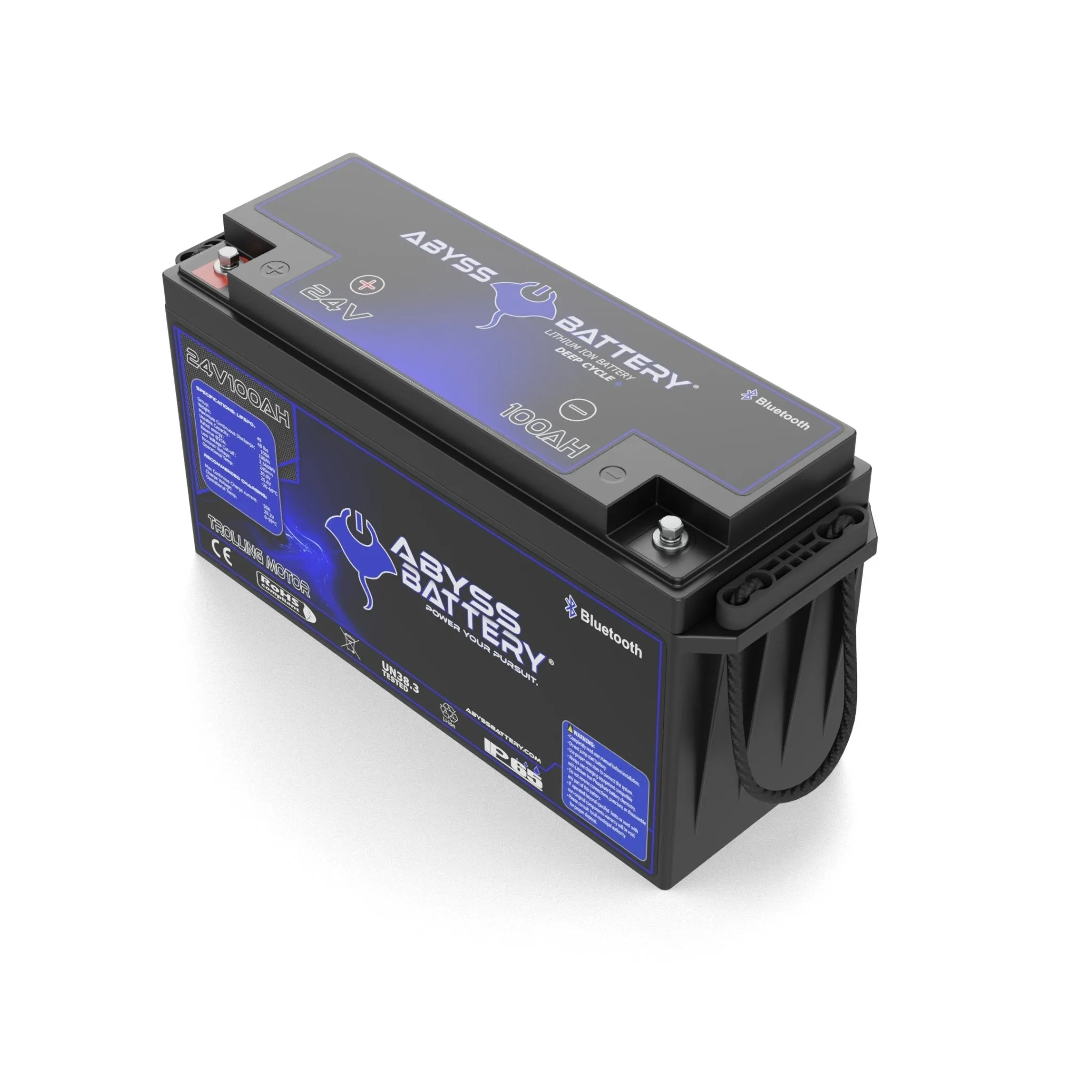 Abyss Battery® 24V 100Ah Lithium Trolling Motor Battery