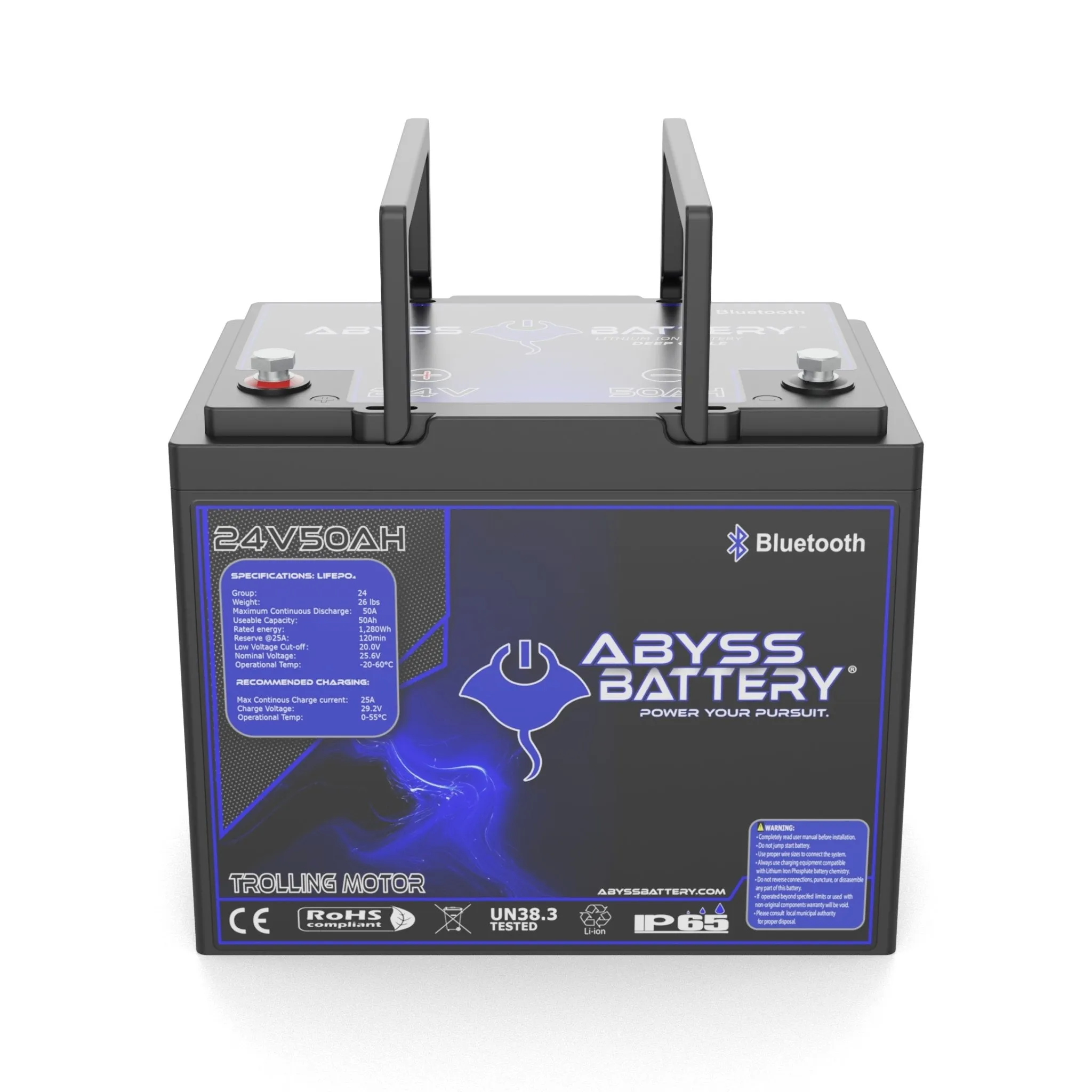 Abyss Battery® 24V 50Ah Lithium Trolling Motor Battery