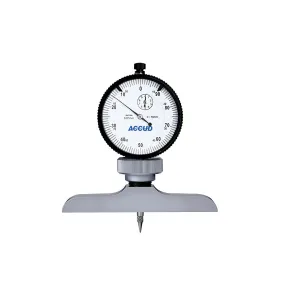 ACCUD DIAL DEPTH GUAGE 10MM 0.01MM GRAD. 63X 17MM BASE AC291-010-11