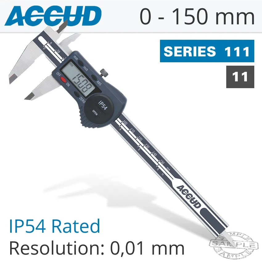 ACCUD DIGITAL CALIPER 0-150MM/0-6' AC111-006-11