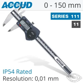ACCUD DIGITAL CALIPER 0-150MM/0-6' AC111-006-11