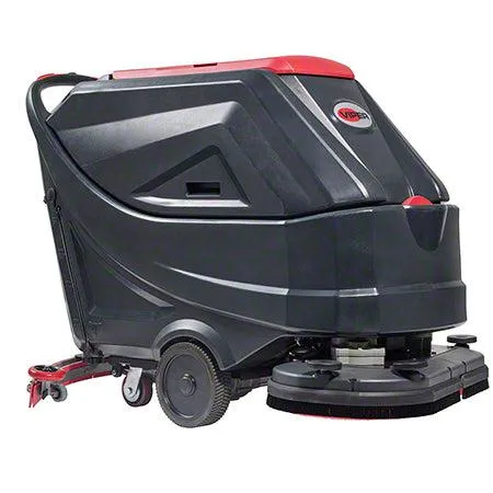 Advance AS6690T-312 Viper 26", 22-gallon, traction-drive, pad drivers, 33" squeegee assembly, 25-amp shelf charger, (4) 312 Ah AGM batteries, Scrubber