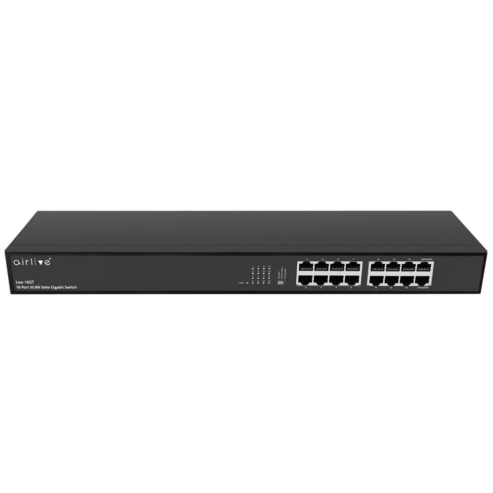 AirLive Live-16GT Unmanaged Desktop Switch 16 Ports 10/100/1000Mbps