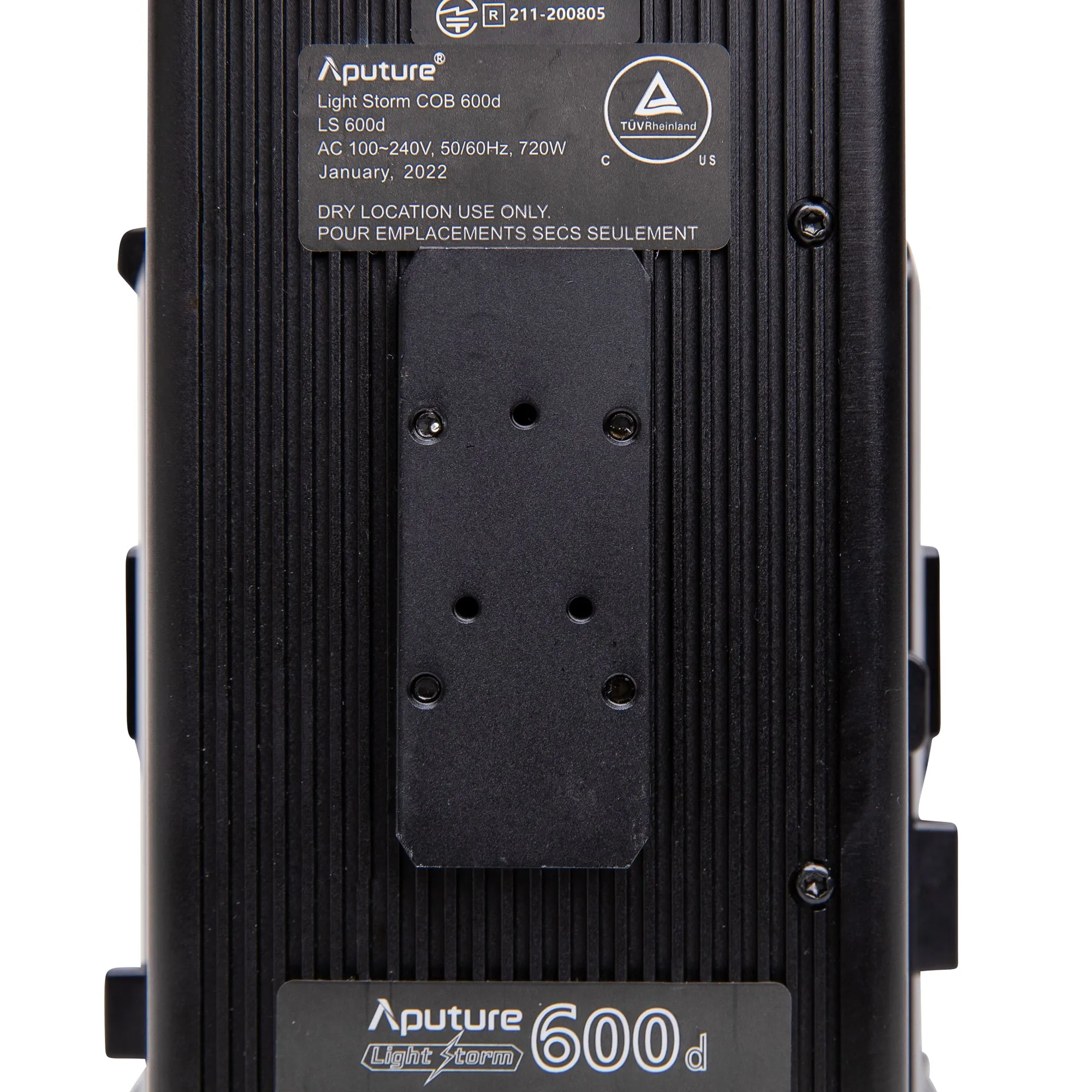 Aputure Light Storm 600d Daylight LED Monolight - V-Mount