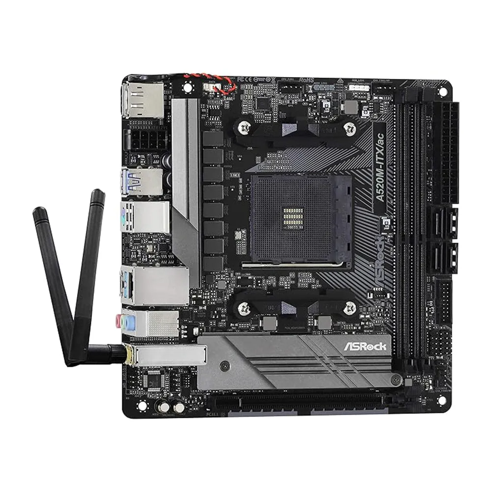 Asrock Motherboard A520M-ITX/ac