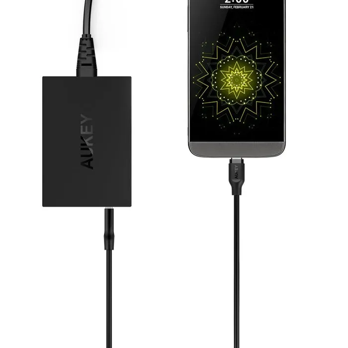 AUKEY CB-CD4S USB C-C NYLON BRAIDED CABLE