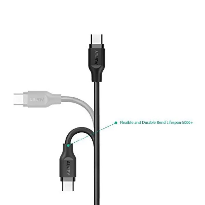 AUKEY CB-CD4S USB C-C NYLON BRAIDED CABLE