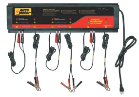 AutoMeter BUSPRO-660 BUSPRO-660; AGM Optimized Smart Battery Charger-6 Channel; 120v 5 amp