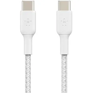 Belkin BoostCharge USB-C to USB-C Braided Cable 1M White