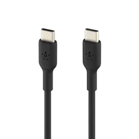 Belkin BoostCharge USB-C to USB-C Cable 1m Universally compatible - Black-Black Belkin BoostCharge USB-C to USB-C Cable 1m Universally compatible - Black-Black