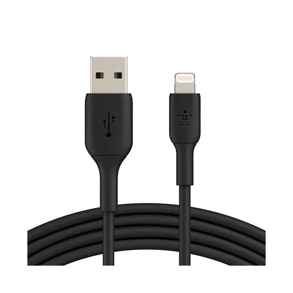 Belkin Pvc A-Lightning Cable 2 M - Black-WSDO