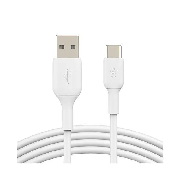 Belkin Pvc C-Usb A Cable 1M - White-ZJYG