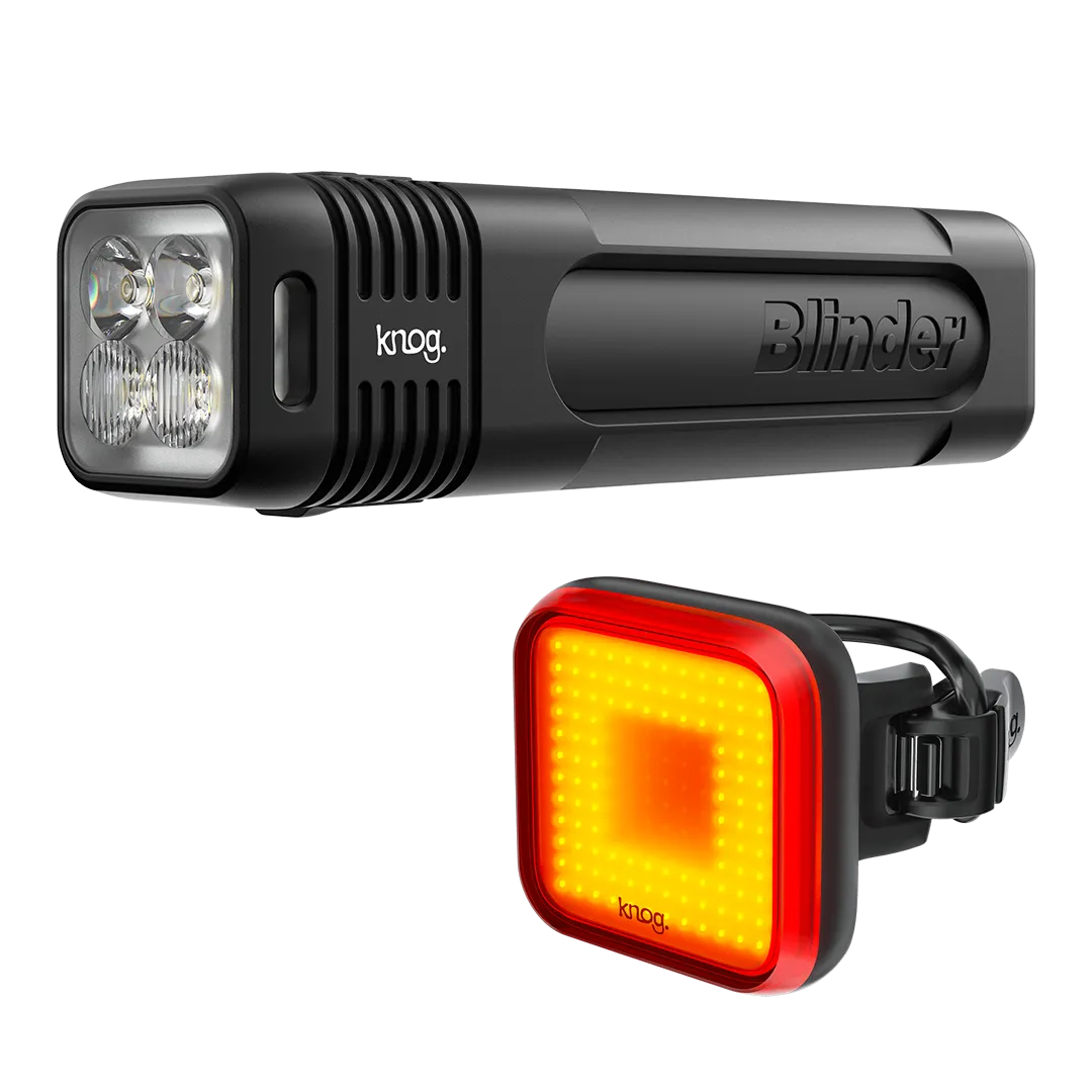 Blinder 600 & Blinder Square Rear Bike Light Set