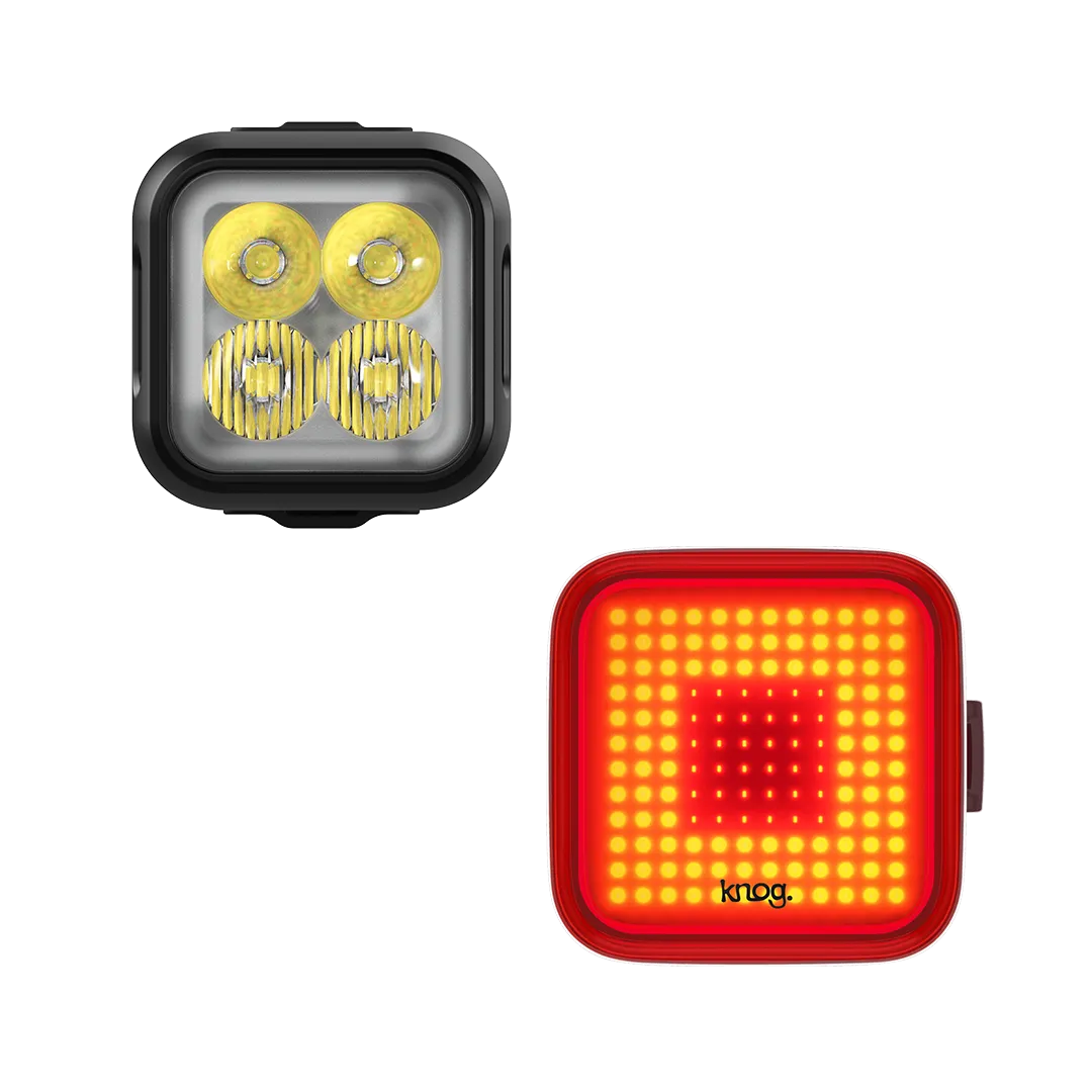 Blinder 600 & Blinder Square Rear Bike Light Set