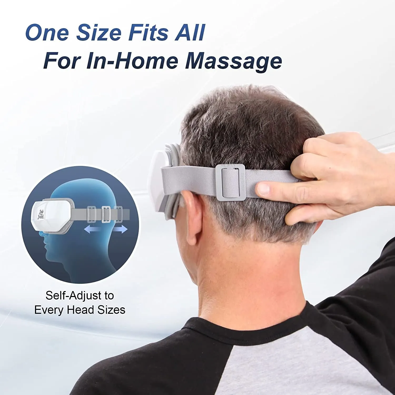 Bob and Brad Smart Eye Massager with Heat and White Noise