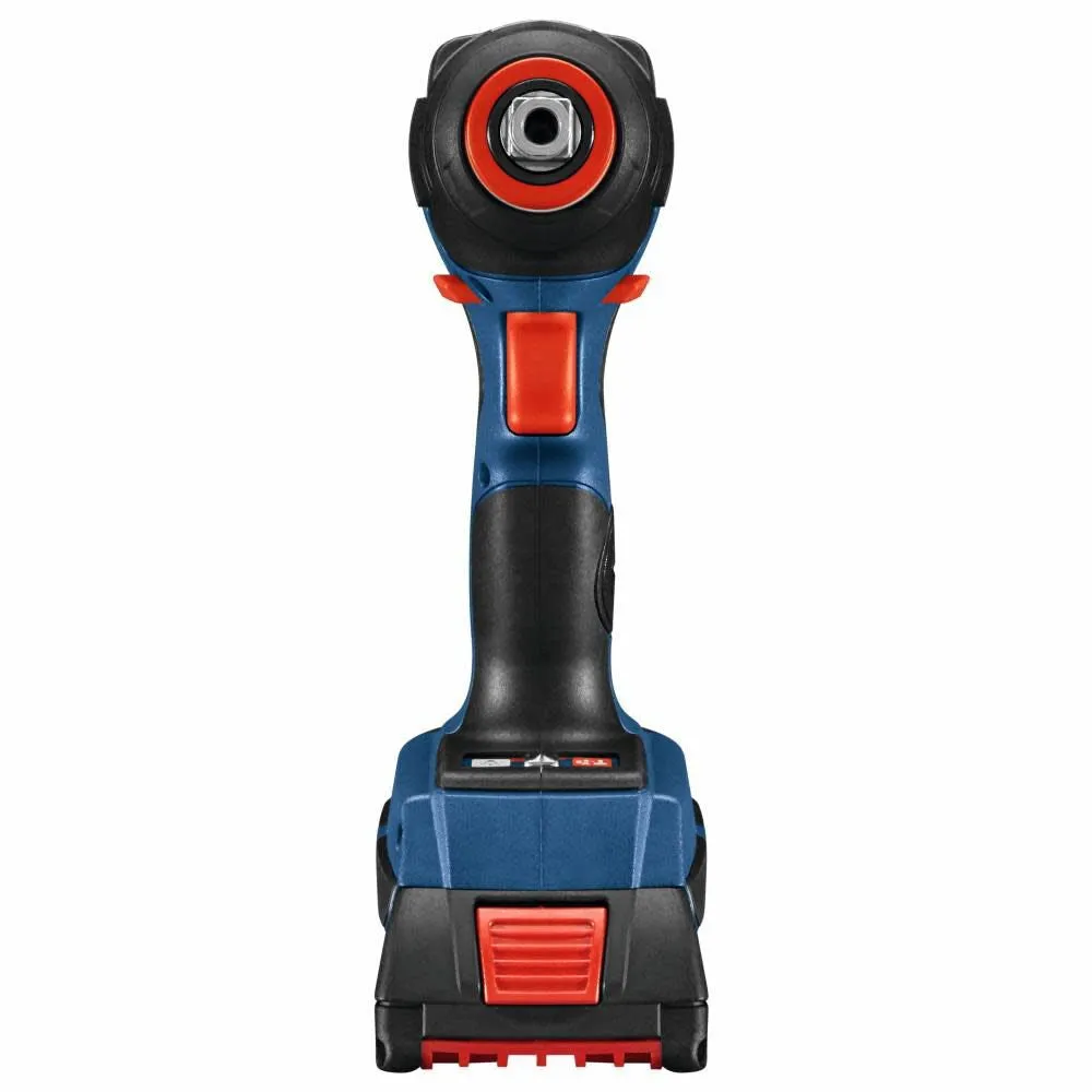Bosch GDX18V-1800B12 18V Two-In-One 1/4" and 1/2" Bit/Socket Impact Driver/Wrench Kit with 2 Ah Standard Power Battery