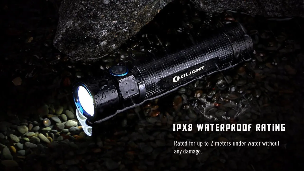 Brand New Olight S2R Baton 1020 Lumens magnetic USB rechargeable LED Flashlight battery