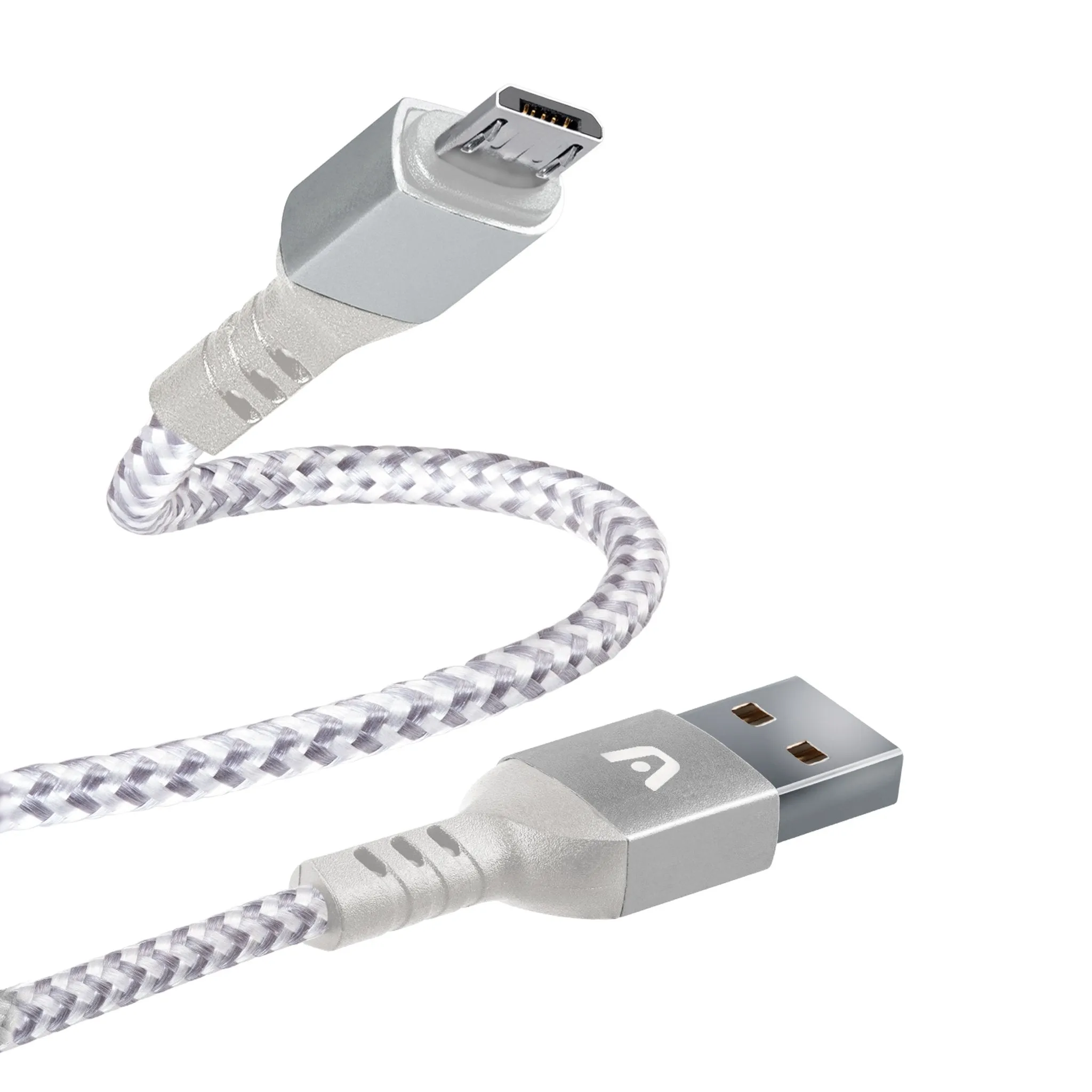 CABLE MICRO USB TO USB 2.0 NYLON BRAIDED DURA FORM