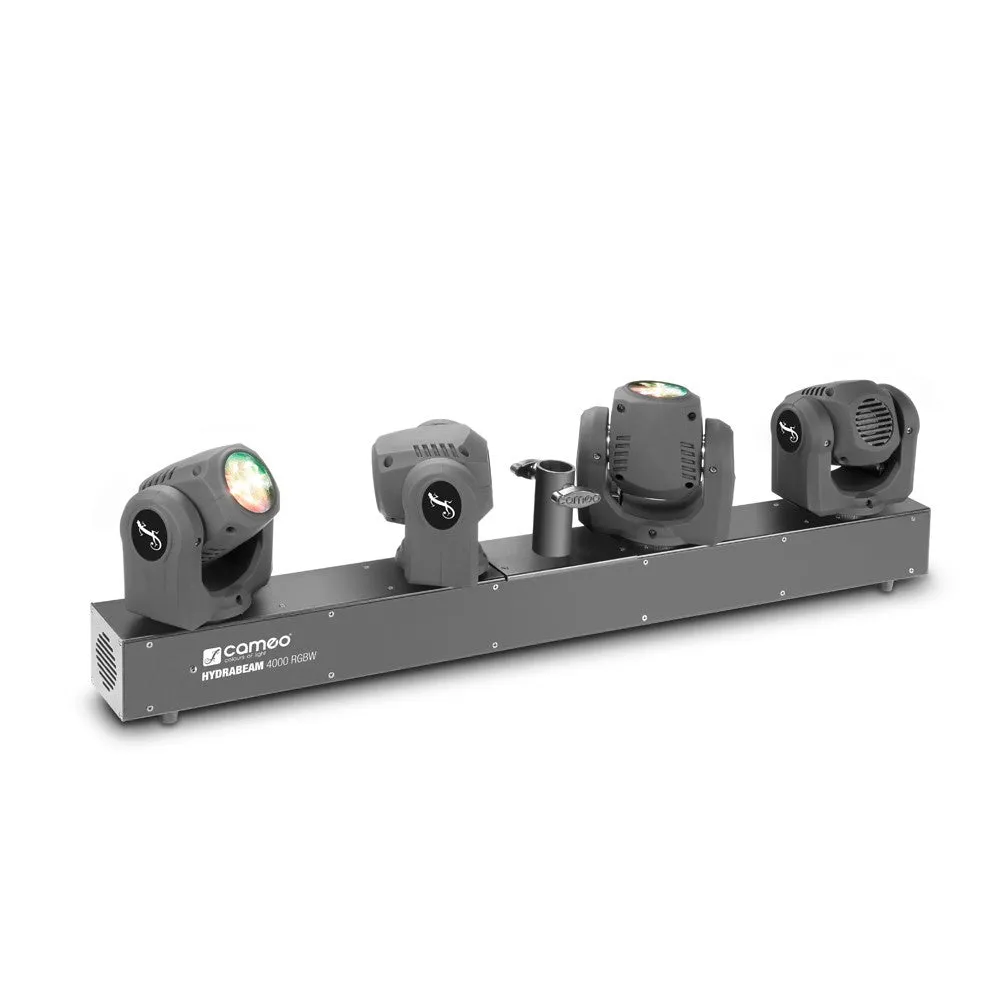Cameo Lights CLHB4000RGBW 4 X Moving Head 32W RGBW LED