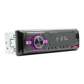 Car Fm Radio Bluetooth Mp3 Player Usb Charging Rca Audio