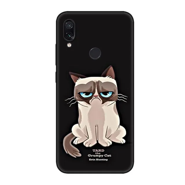 Case For Xiaomi Redmi Note 7 Case Silicon Funda for Xiaomi Redmi Note 7 Pro Cover Capa Back Coque for Redmi Note7 Pro Phone Case