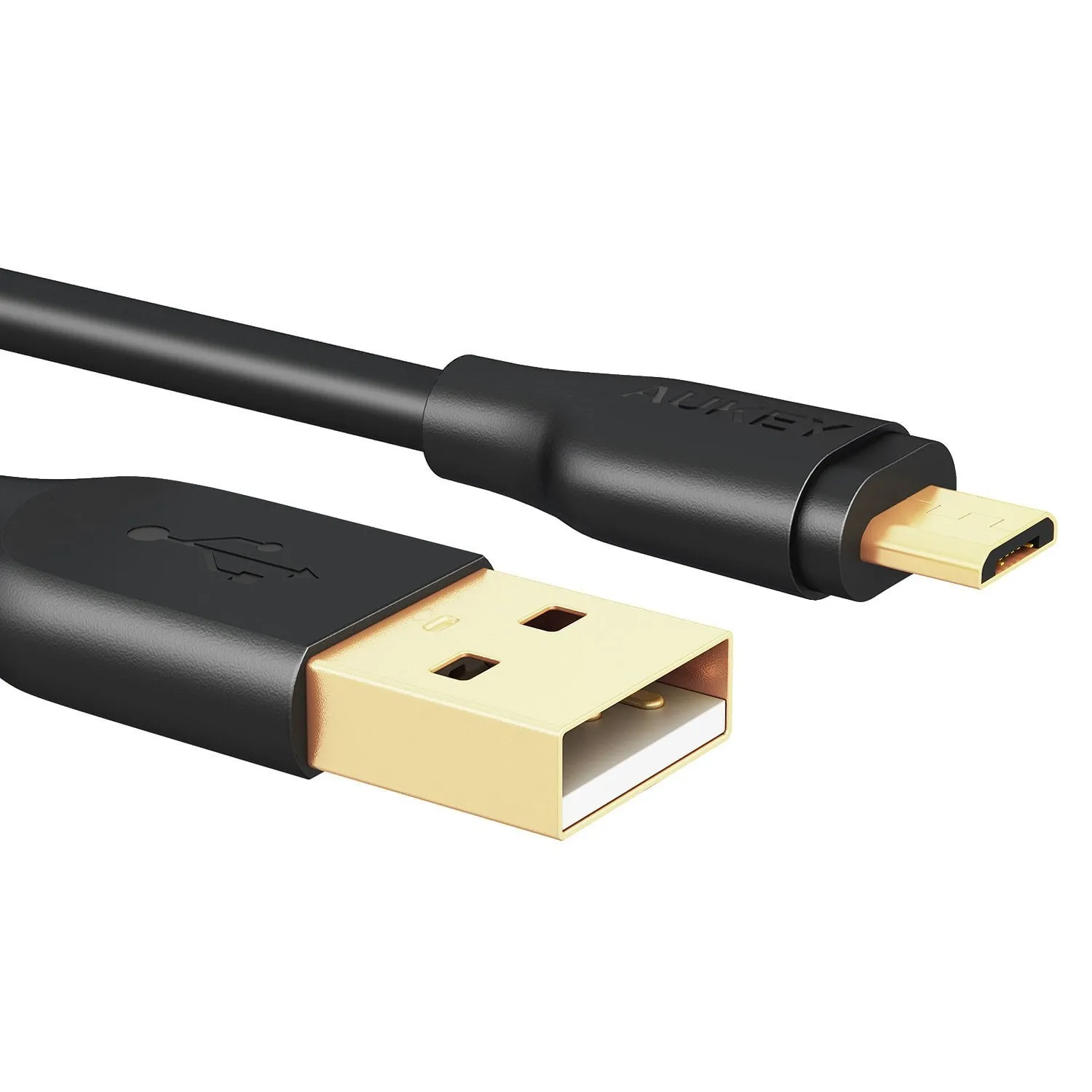 CB-MD3 Gold-plated Qualcomm Quick Charge 3.0 Micro USB 2.0 Cable (3 Pack)