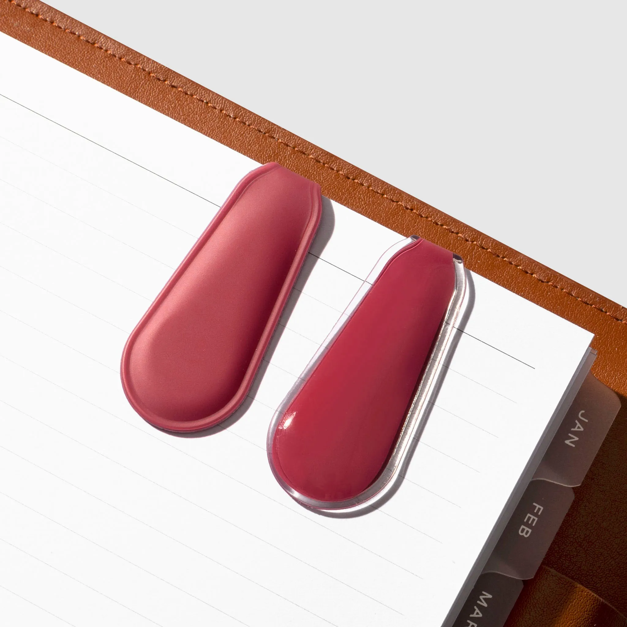 Cloth & PaperClip Duo | Merlot
