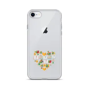 Color My Heart iPhone Case
