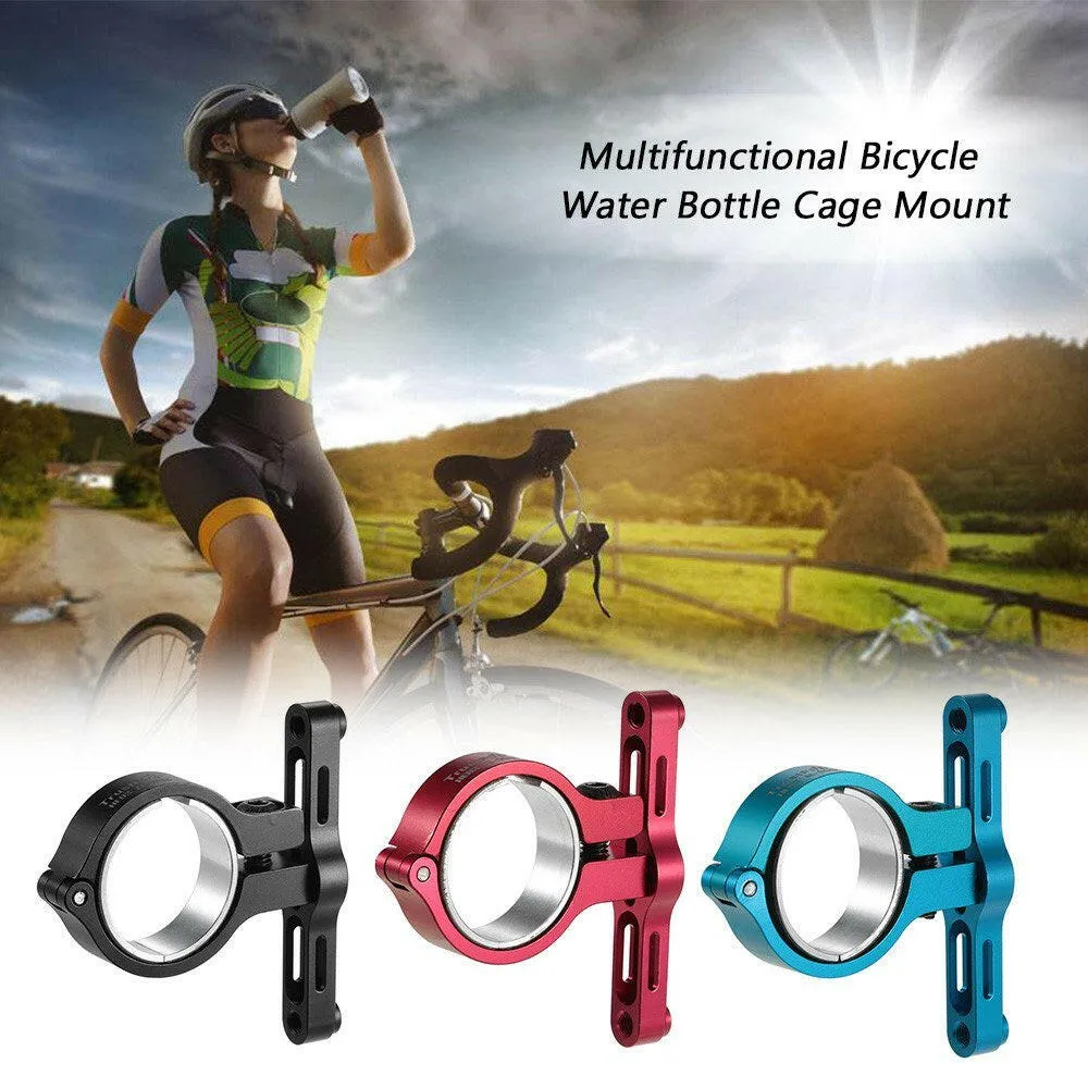 Cycling Bottle Cage Mount Adapter MTB Road Bike Handlebar Water Bottle Holder Seat Post Bottle Mount Adapter
