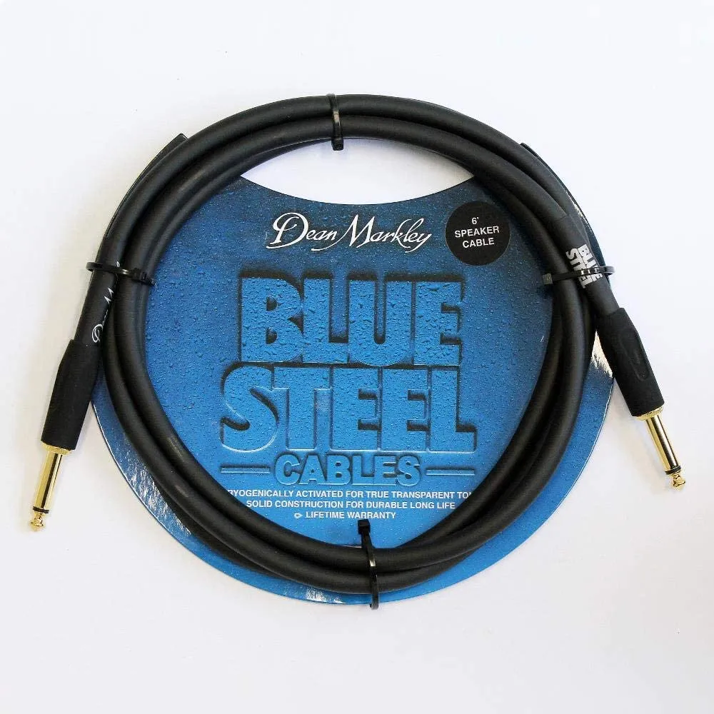 Dean Markley Blue Steel Cable - 6" Speaker Cable