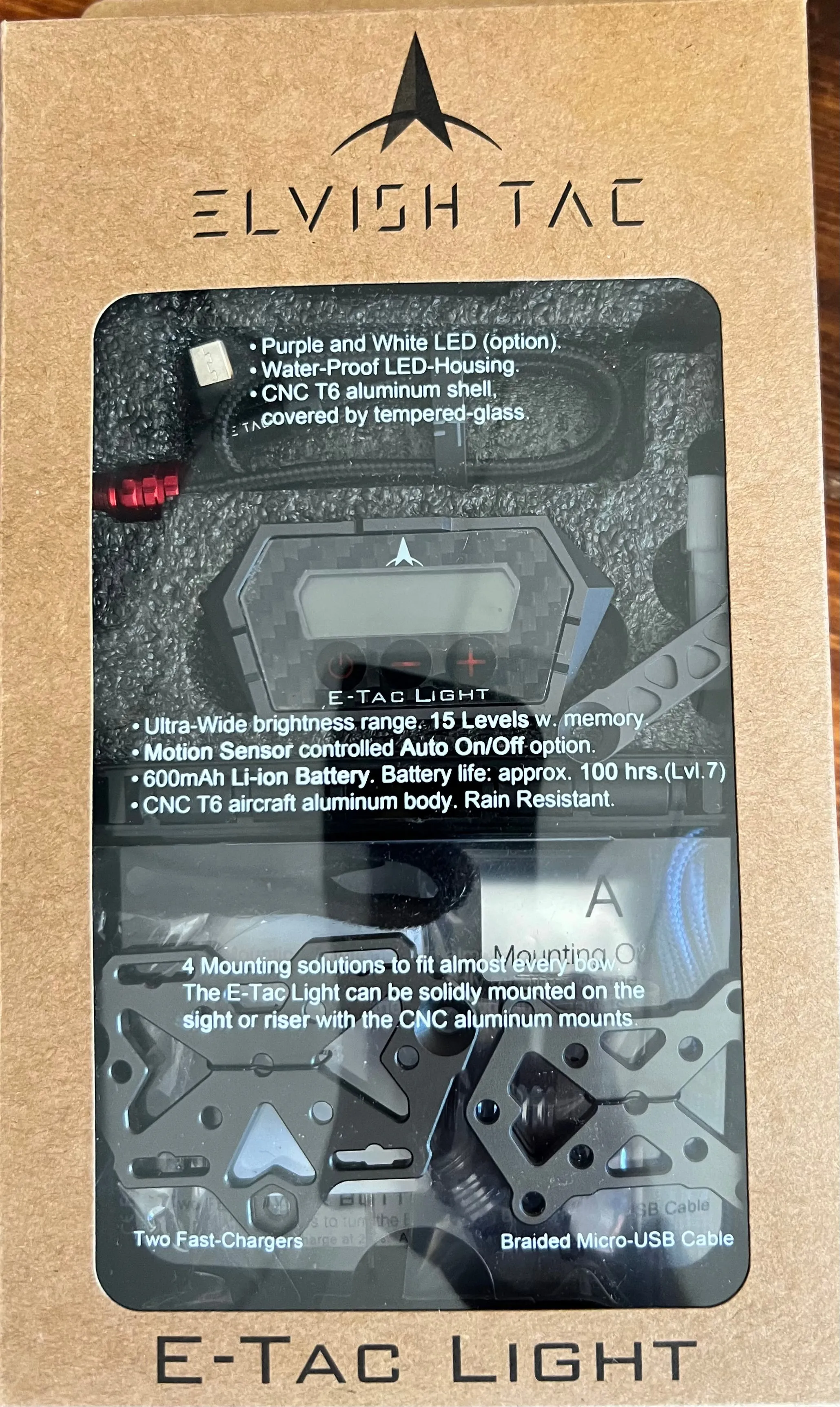 Elvish Tac E-Tac Bow Sight Light