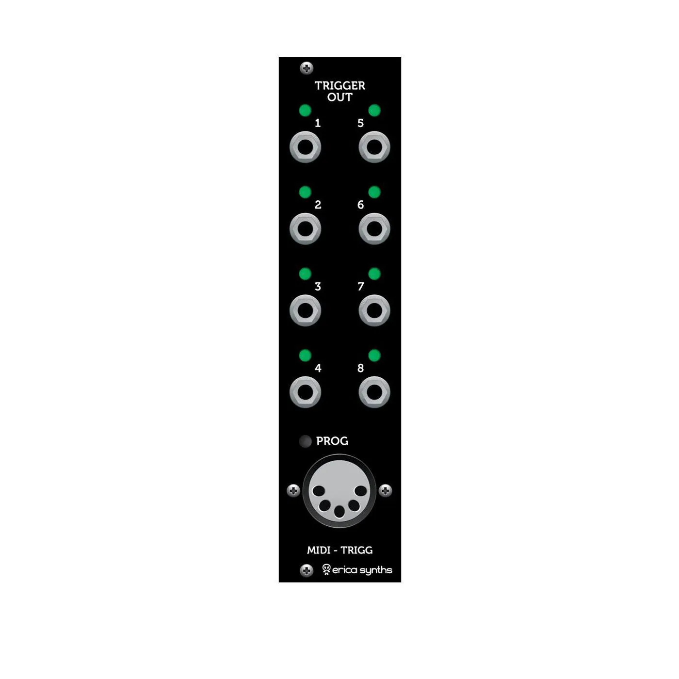 Erica Synths Midi to Trigger module