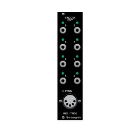 Erica Synths Midi to Trigger module