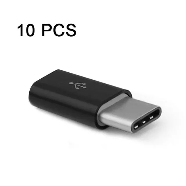 Etmakit 10 Pcs USB 3.1 USB-C Type C Male to Micro USB Female Adapter Converter NK-Shopping